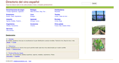 Desktop Screenshot of directoriodelvino.com